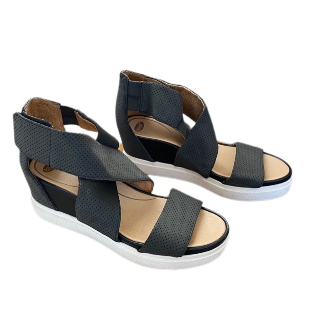 Dr. Scholl’s Sheena Comfort Strap Wedge Summer Sandals Breathable Women’s 6.5